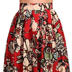 Retrolicious Frida Kahlo skirt size M *FLAW*